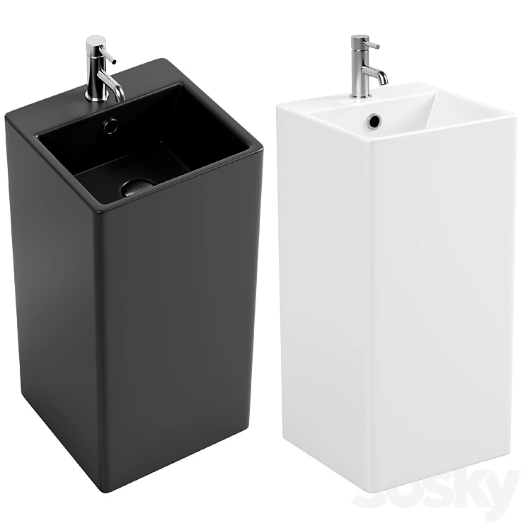 Washbasin SantiLine SL-4005MB 