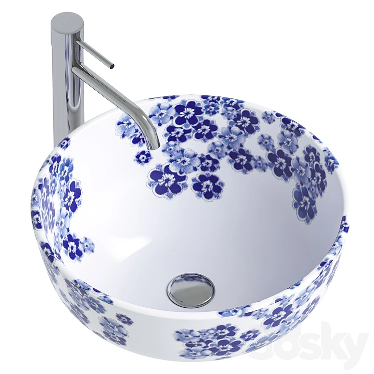 Washbasin Rea Fiori REA-U6520 