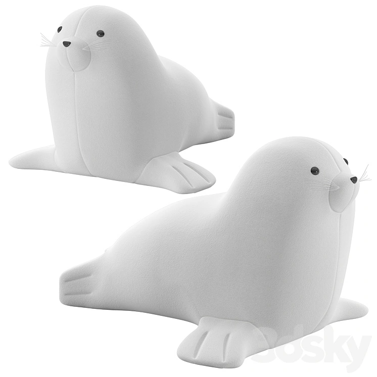 Soft toy Seal 