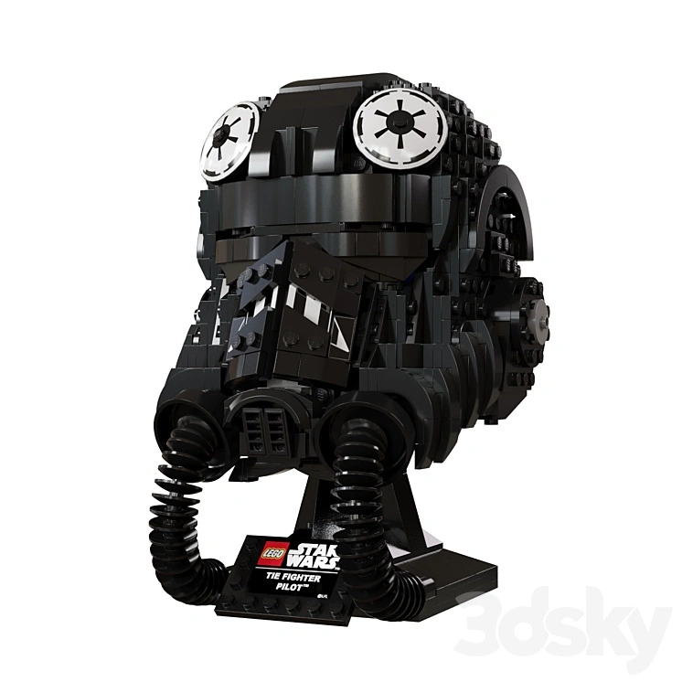 Lego Star Wars Helmet TIE Fighter Pilot 