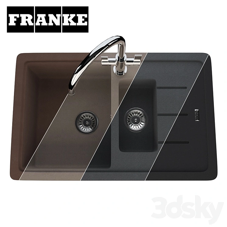 Sink Franke Basis BFG 651-78 - 8 colors 