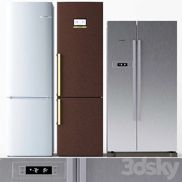 Set of refrigerators BOSCH 2 