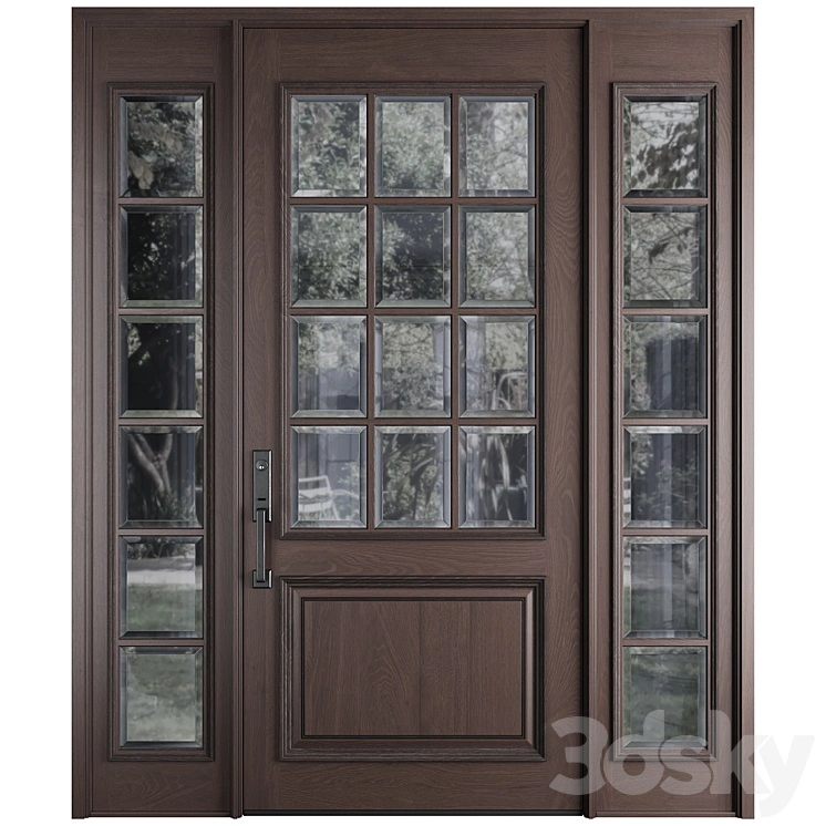 Entrance door staleks classic 44 