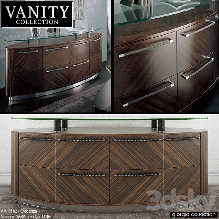 GIORGIO COLLECTION Vanity - Art. 9182 - Credenza 