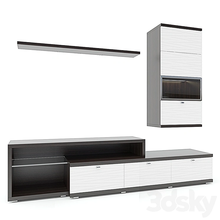 TV dresser, cabinet and shelf Dyatkovo TOKIO 