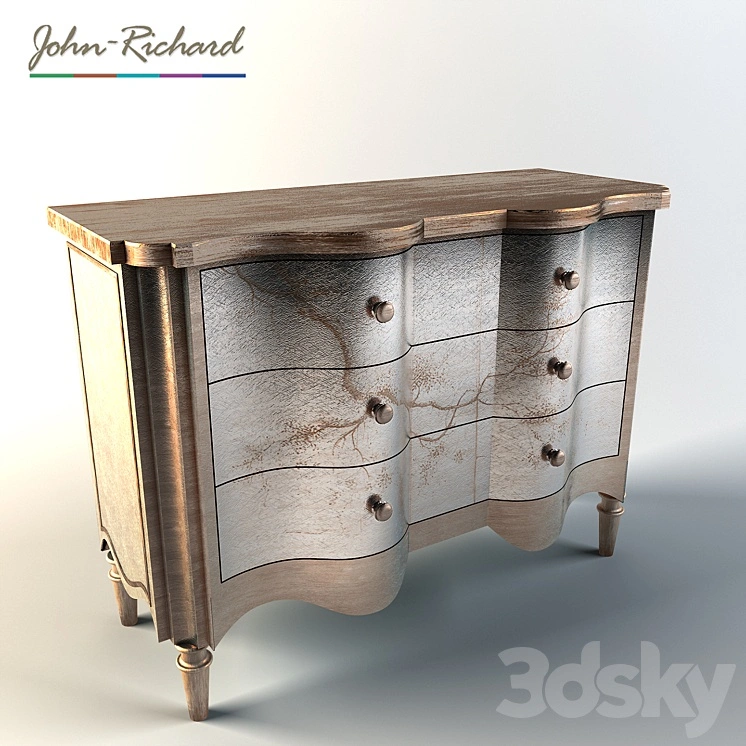 John Richard Portobello Serpentine Chest 