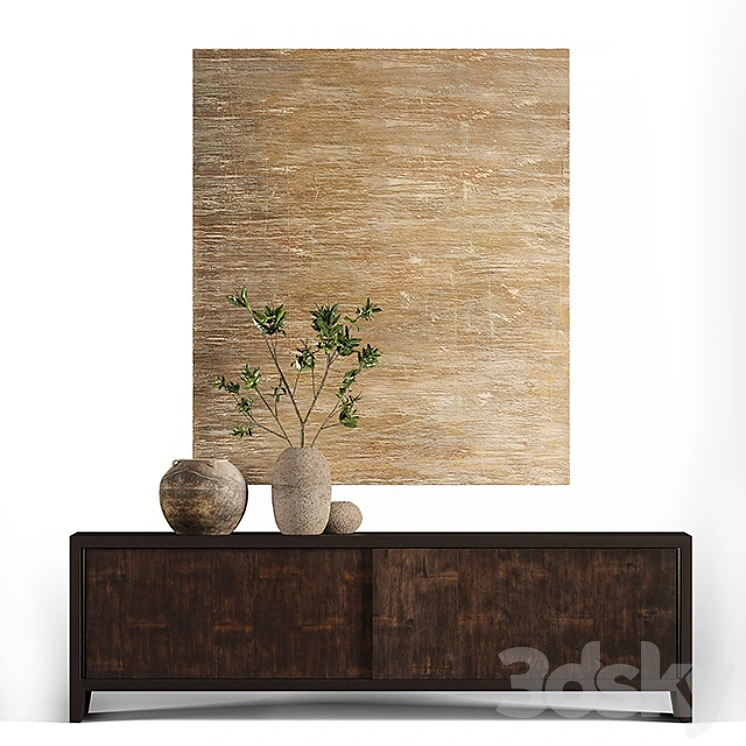 Wyeth Split Bamboo Media Sideboard 