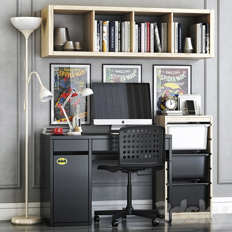 IKEA MICKE student workplace set 