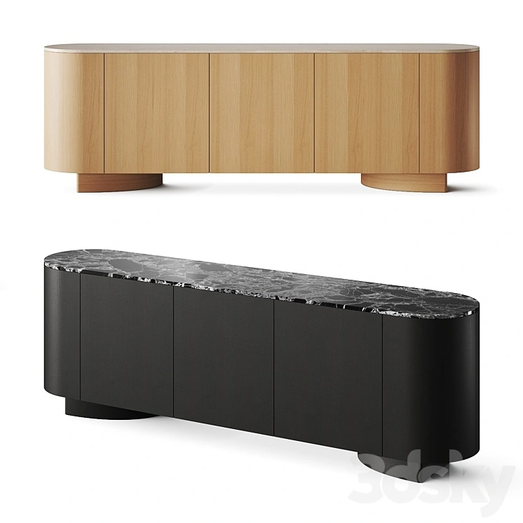 Naturedesign Flow Wooden Sideboard 