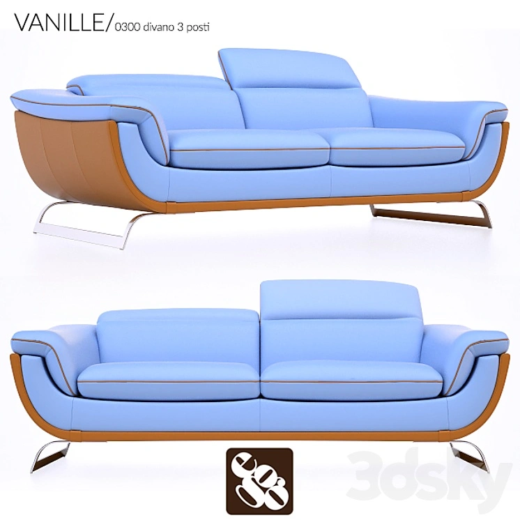 Egoitaliano Vanille 0300 Divano 