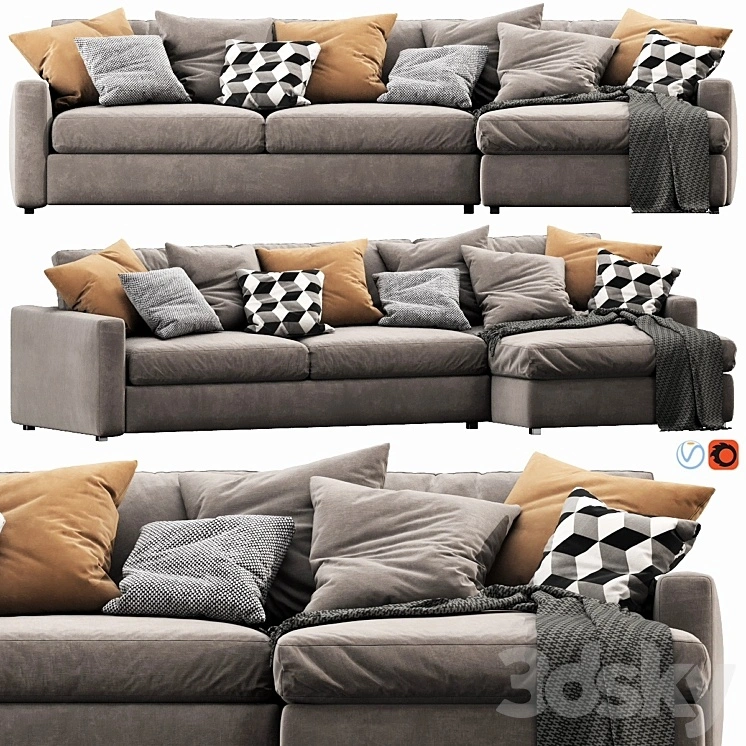 Linteloo Fabio Chaise Lounge 