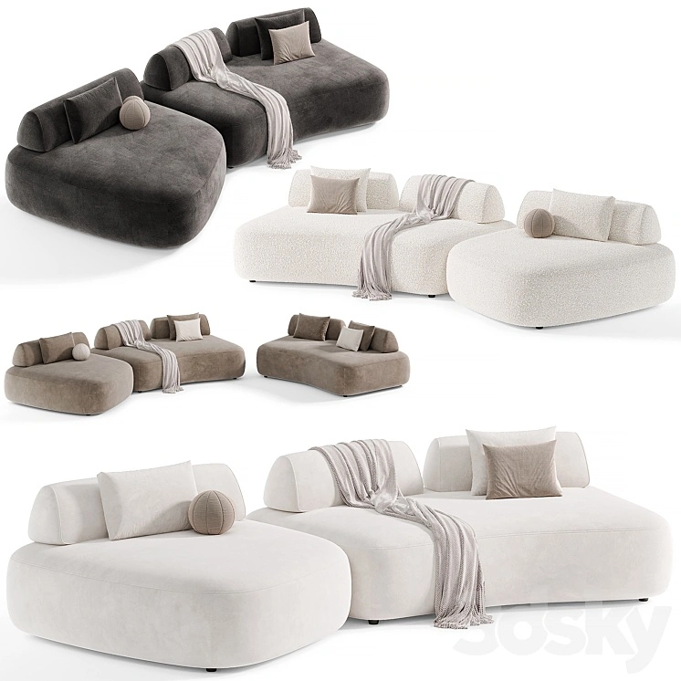 Sofa Residenza Modern Modular Sofa By Eichholtz 