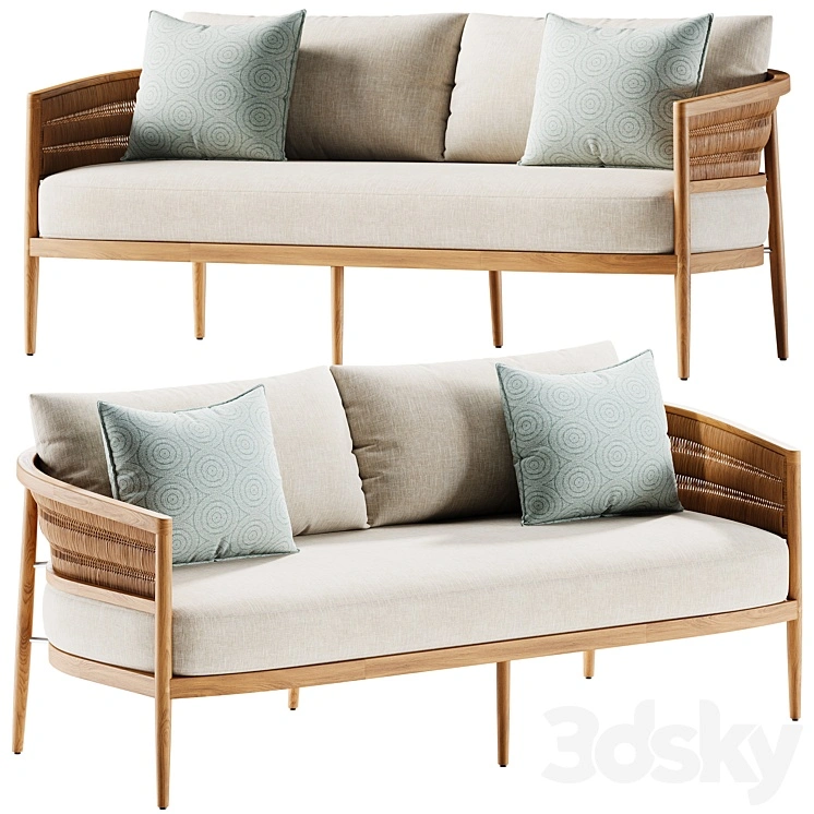 Nusa Teak Sofa 