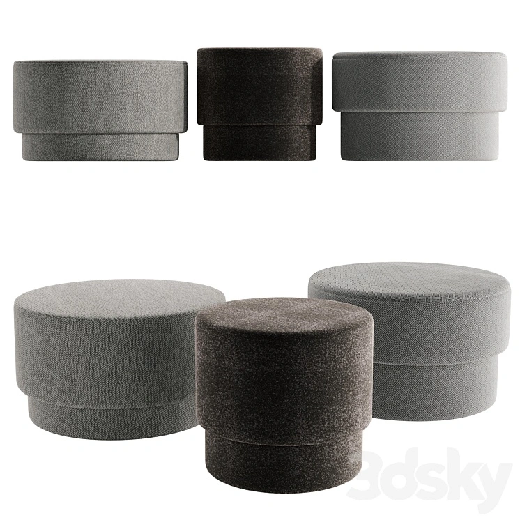 Pouffe set Normann Copenhagen 