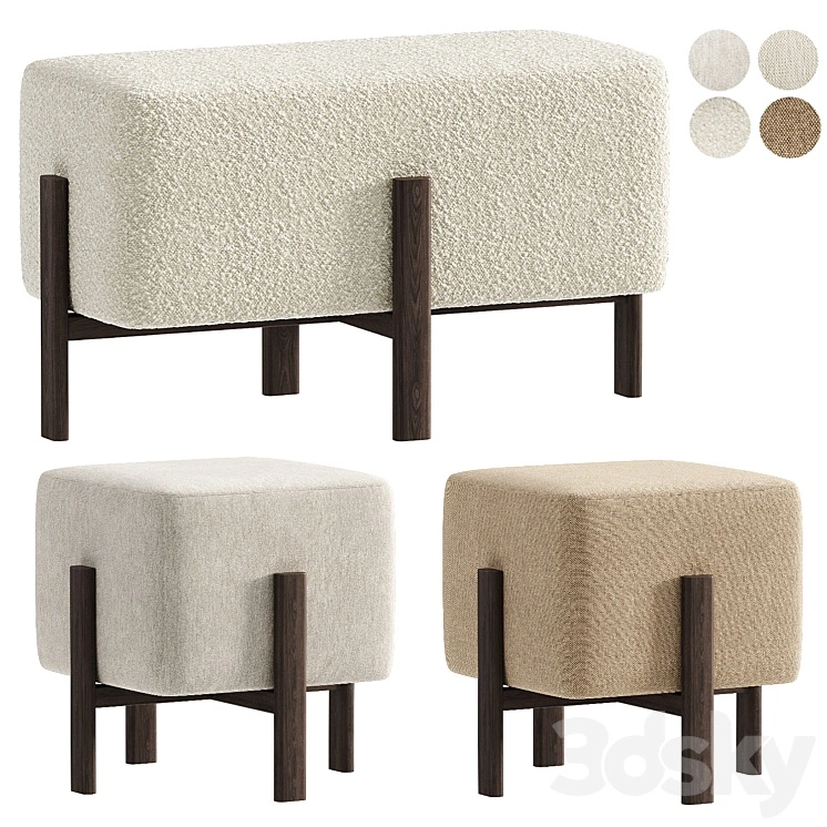 Pouf, Emmy bench from iModern 