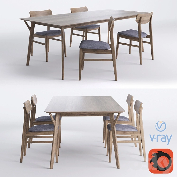 Miton - Chair &Table 