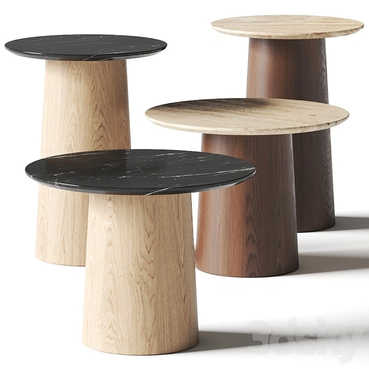 Stahl Band Spule Coffee & Side Tables 