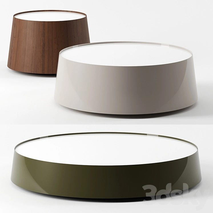 Planck coffee tables by B&B Italia 