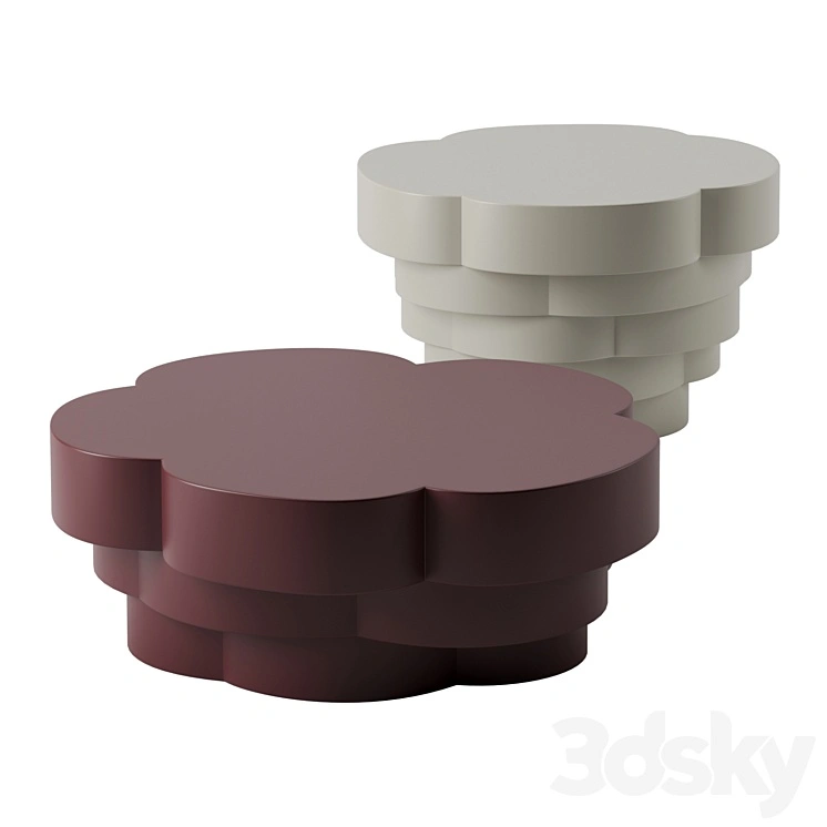 Idda coffee tables by La Cividina 