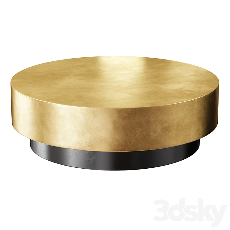 Modern Steel Coffee Table 