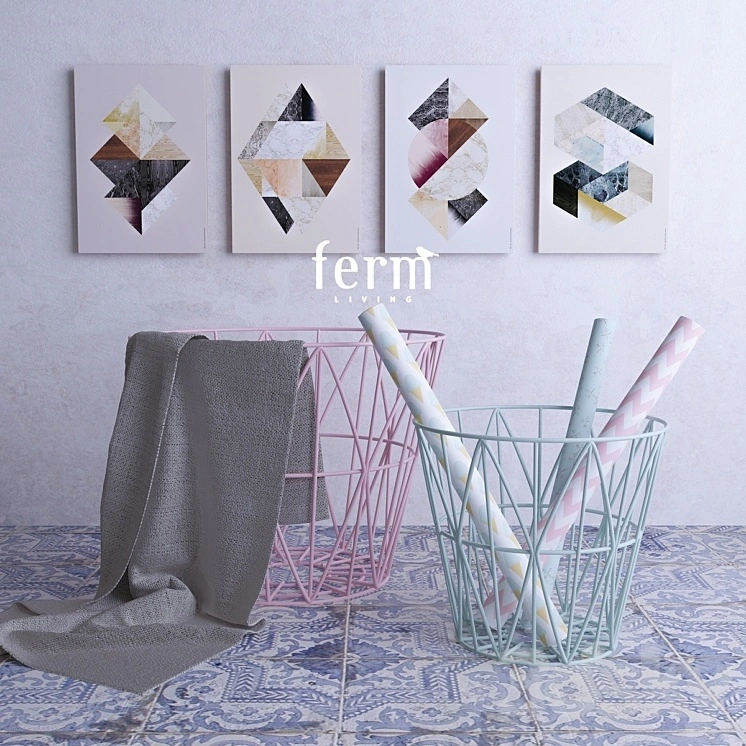 baskets ferm LIVING 