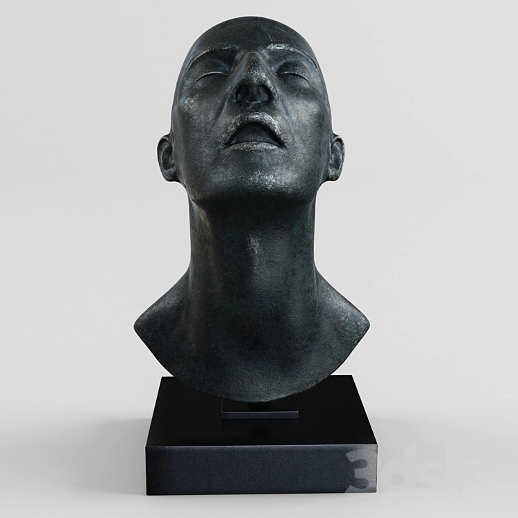 Lotta Blokker head sculpture 