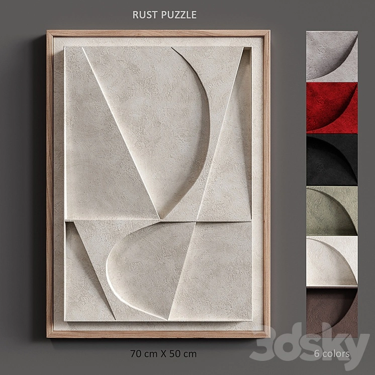 RUST PUZZLE relief 