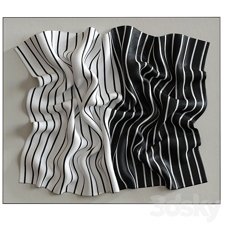 Decorative set of art paintings #50 