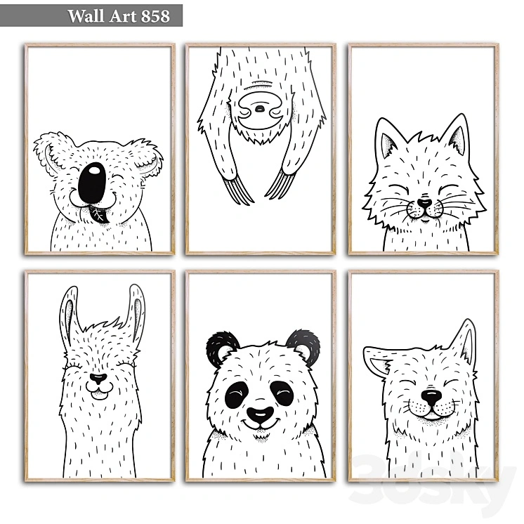 Paintings 858 Children's 
