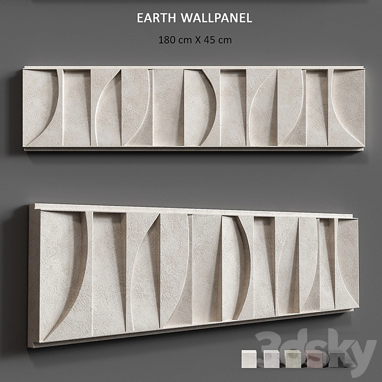 Relief Earth Wallpanel 