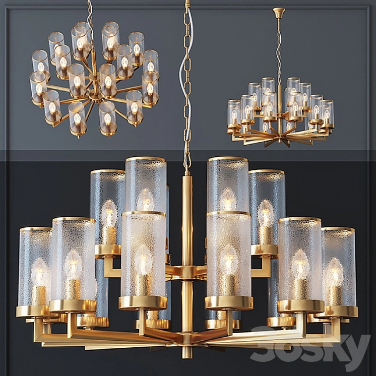 Kelly Wearstler LIAISON TWO-TIER Chandelier 18 