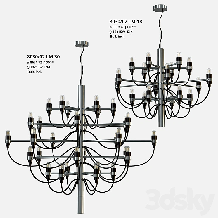 Chandelier Divinare Molto 