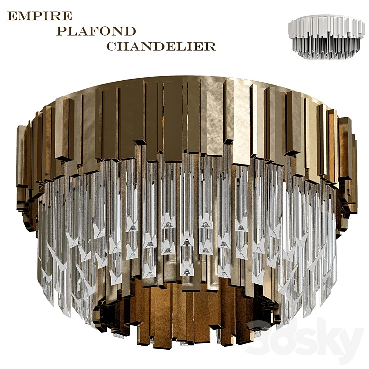 Empire Plafond chandelier2 