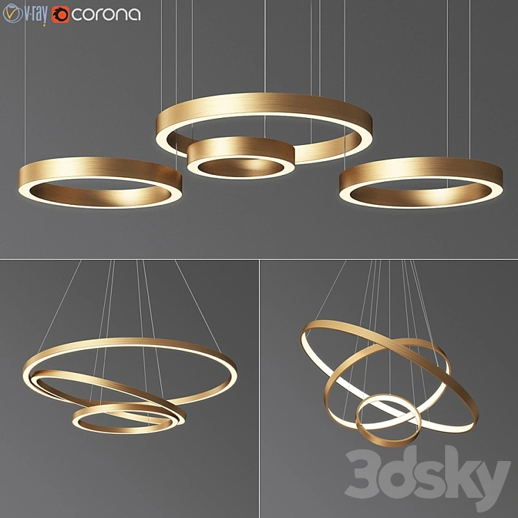 Ring Chandelier Collection 2 