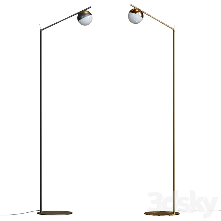 Contina Swing Arm Floor Lamp 