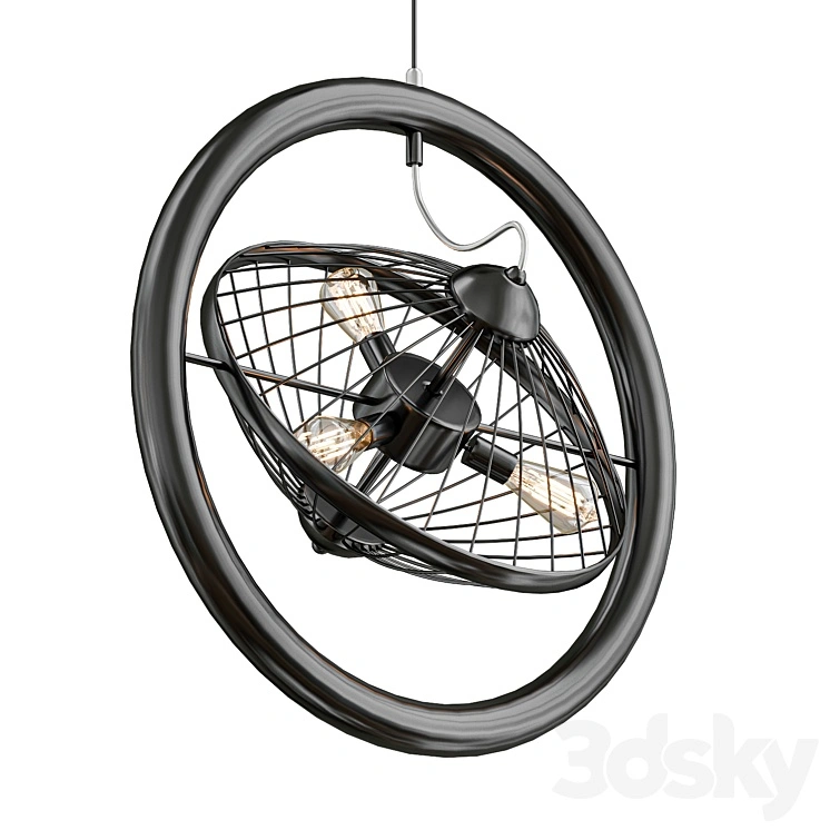 Circle Cage with Fan Design 
