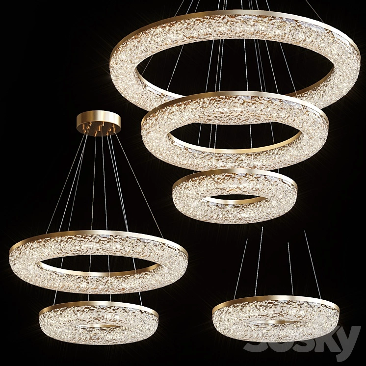 Pendant chandeliers NELIUS by Lampatron 