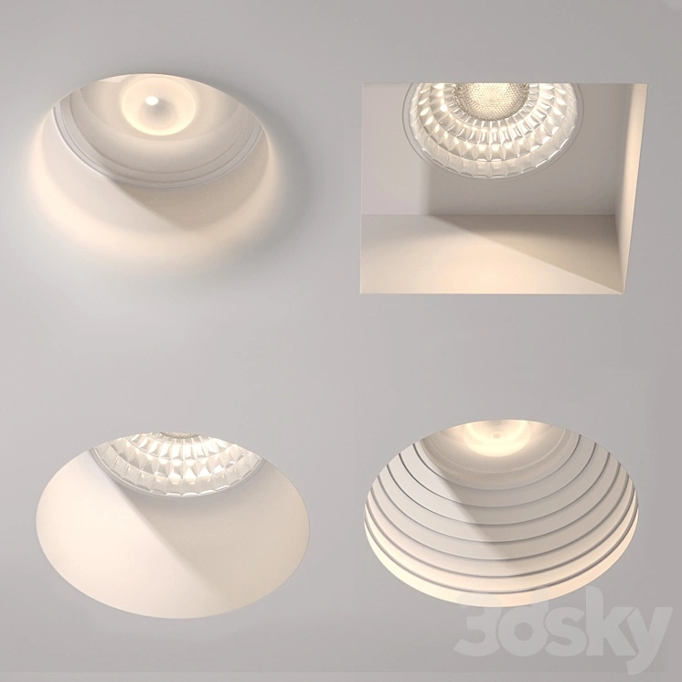 M50 Gypsum by Centersvet Gypsum Lamps 