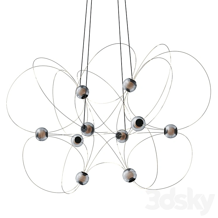 DCW Editions Munari 10 Pendant Lamp 