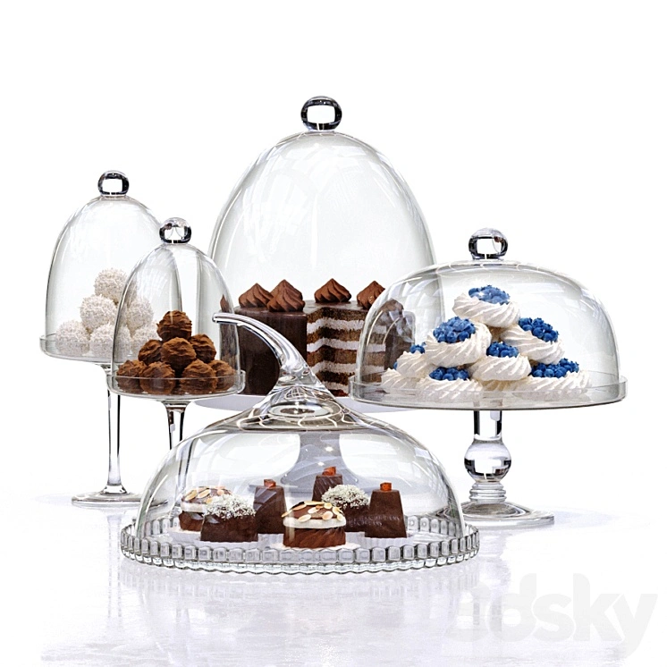 Cake Holders & Covers Set # 2 
