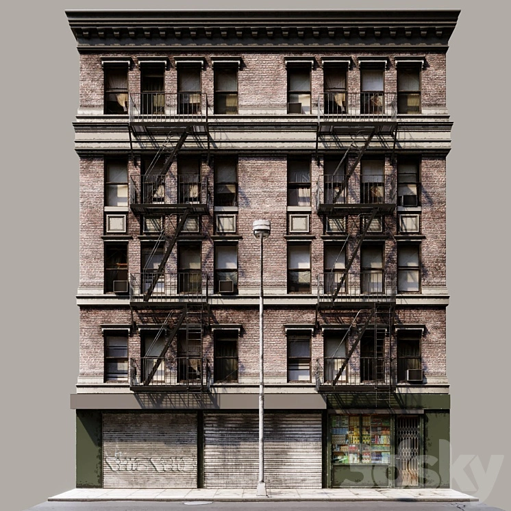 Brooklyn fasad NY 