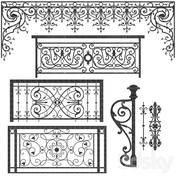 ornamental iron castings 