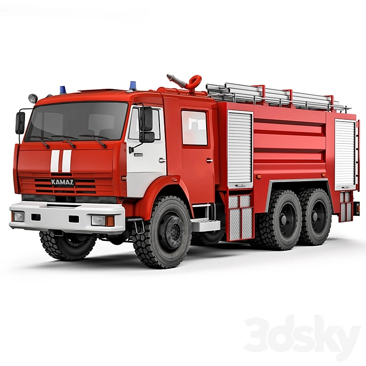 Kamaz 53229 AC-60 fire truck 2016 