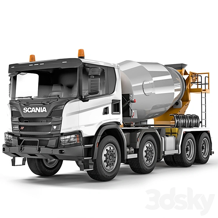 Scania G500 XT 8x4 concrete mixer 2022 