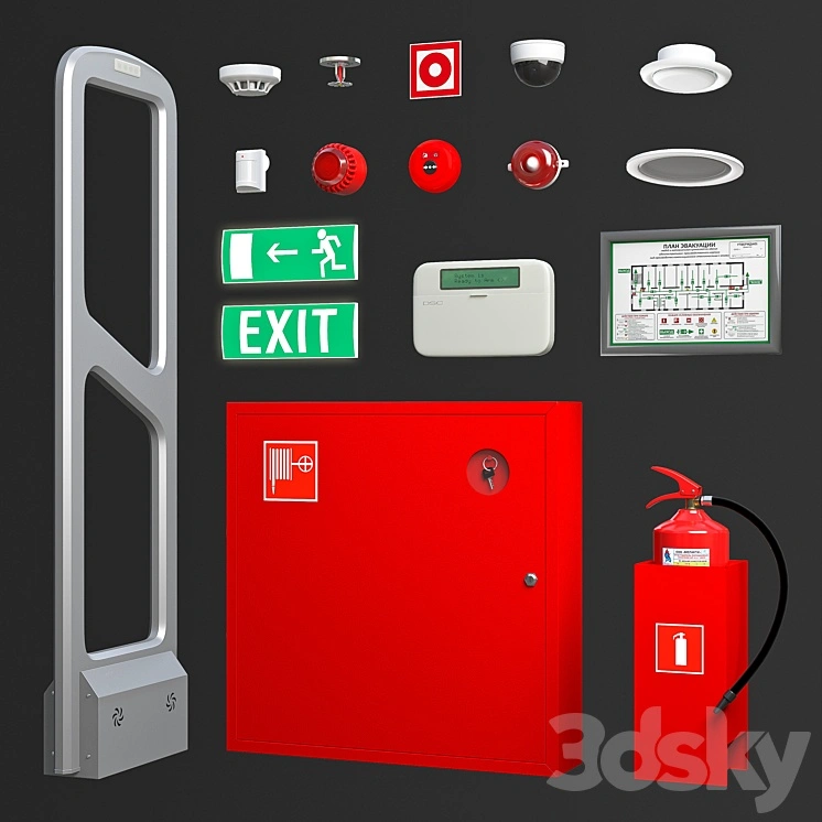 Security equipment store 