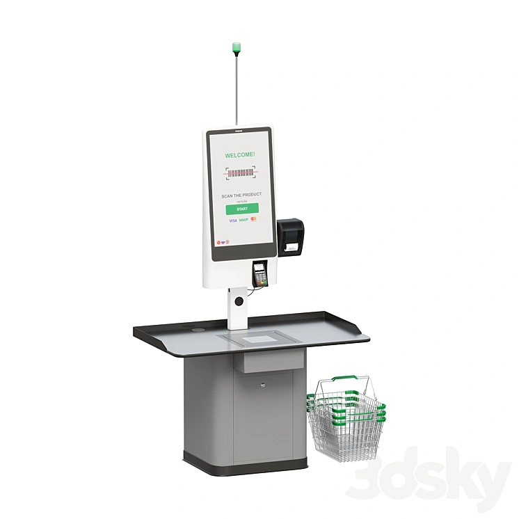 Self-service cash register BIGPOS SCORe 