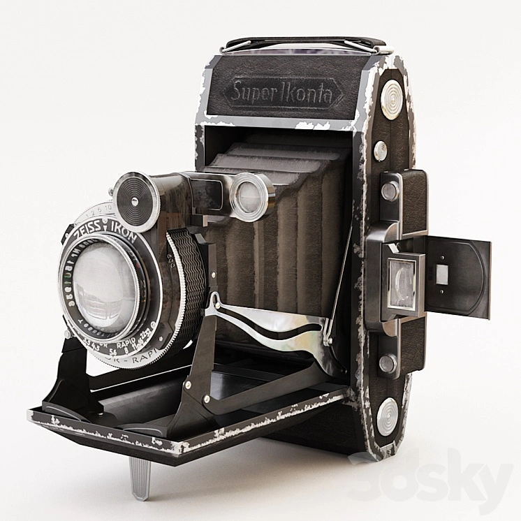 Camera: Zeiss Ikon Super Ikonta 530/2 