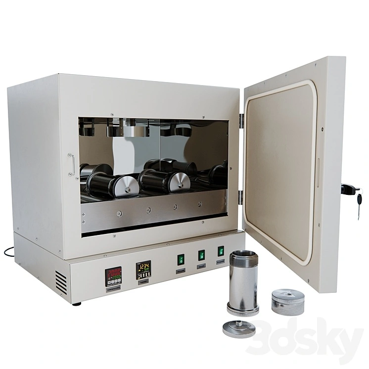 Roller kiln, Model DA-RP20 from Mikron 
