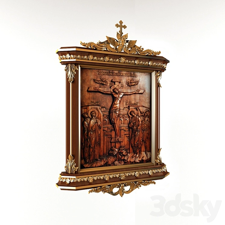 Icon "Crucifixion of our Lord Jesus Christ" 