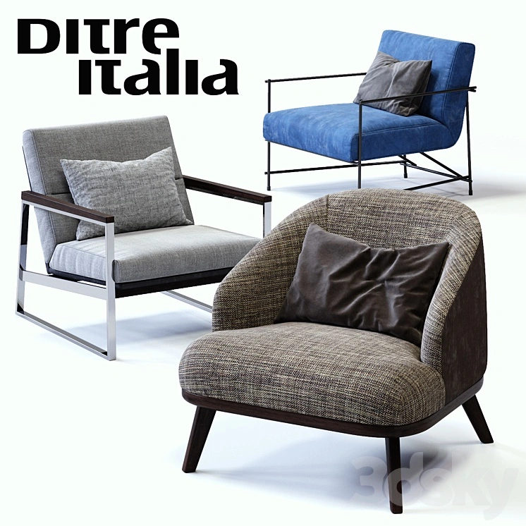 Ditre Italia Armchairs Set 